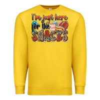 Lemon i'm just here for the snacks american football Premium Sweatshirt - Zillion Design Studio