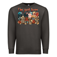 Smoke i'm just here for the snacks american football Premium Sweatshirt - Zillion Design Studio