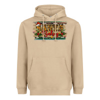Mushroom Santa Baby Western Christmas Heavyweight Hoodie - RanaPortraitStore