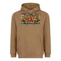 Toasted Coconut Santa Baby Western Christmas Heavyweight Hoodie - RanaPortraitStore