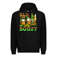 Black bad and boozy with beer Premium Hoodie - AdoDesignShop