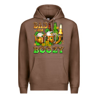 Chestnut bad and boozy with beer Premium Hoodie - AdoDesignShop