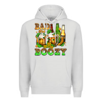 Dove Grey bad and boozy with beer Premium Hoodie - AdoDesignShop
