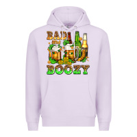 Lilac bad and boozy with beer Premium Hoodie - AdoDesignShop