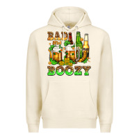 Tofu bad and boozy with beer Premium Hoodie - AdoDesignShop