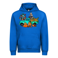 Cobalt cactus pumpkin truck fall Urban Hoodie - JahusDesignShop