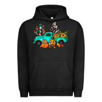 Pigment Black cactus pumpkin truck fall Urban Hoodie - JahusDesignShop