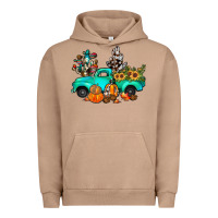 Pigment Burro cactus pumpkin truck fall Urban Hoodie - JahusDesignShop