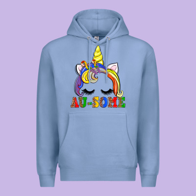 Autism Au Some  Unicorn Premium Hoodie Designed By Adodesignshop