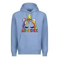 Colony Blue autism au some  unicorn Premium Hoodie - AdoDesignShop