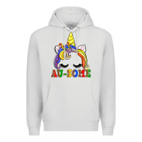 Dove Grey autism au some  unicorn Premium Hoodie - AdoDesignShop