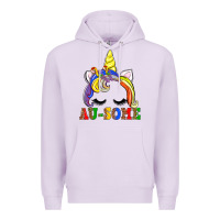 Lilac autism au some  unicorn Premium Hoodie - AdoDesignShop