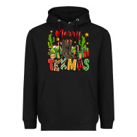 Black merry texmas Heavyweight Hoodie - Zillion Design Studio