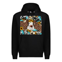 Black western calf Premium Hoodie - JahusDesignShop
