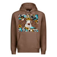 Chestnut western calf Premium Hoodie - JahusDesignShop
