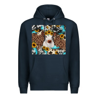 Navy western calf Premium Hoodie - JahusDesignShop