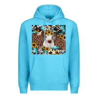 Ocean Blue western calf Premium Hoodie - JahusDesignShop
