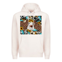 Pale Pink western calf Premium Hoodie - JahusDesignShop