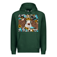 Sports Green western calf Premium Hoodie - JahusDesignShop