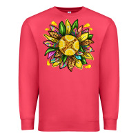 Cardinal lemon sunflower Premium Sweatshirt - texasbilliewilder