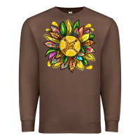 Chestnut lemon sunflower Premium Sweatshirt - texasbilliewilder