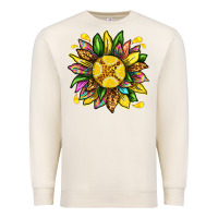 Sandshell lemon sunflower Premium Sweatshirt - texasbilliewilder