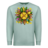 Lemon Sunflower Premium Sweatshirt | Teevron