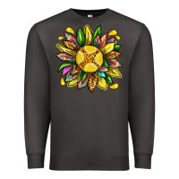 Smoke lemon sunflower Premium Sweatshirt - texasbilliewilder