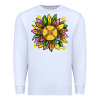 White lemon sunflower Premium Sweatshirt - texasbilliewilder