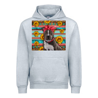 Heather Grey western pitbull Urban Hoodie - Artiststas
