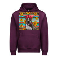 Mauve Wine western pitbull Urban Hoodie - Artiststas
