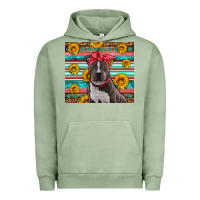 Pigment Oil Green western pitbull Urban Hoodie - Artiststas