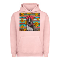 Pigment Salmon western pitbull Urban Hoodie - Artiststas
