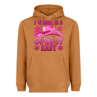 Meerkat i wanna be a cowboy baby Heavyweight Hoodie - texasbilliewilder