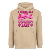 Mushroom i wanna be a cowboy baby Heavyweight Hoodie - texasbilliewilder