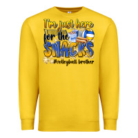 Lemon i'm just here for the snacks #volleyball brother Premium Sweatshirt - Zillion Design Studio