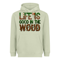 Matcha life is good in the wood Heavyweight Hoodie - texasbilliewilder