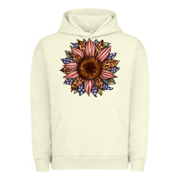 Pigment Pistachio usa flag camouflage leopard sunflower Urban Hoodie - Artiststas