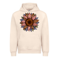 Sandshell usa flag camouflage leopard sunflower Urban Hoodie - Artiststas
