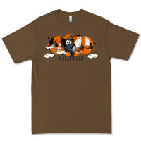 Cacao Hallowen Panda Premium Tee - LillyAllenDesigns