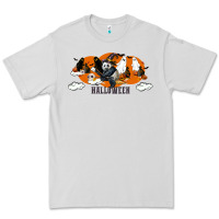 Dove Grey Hallowen Panda Premium Tee - LillyAllenDesigns