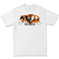 White Hallowen Panda Premium Tee - LillyAllenDesigns