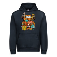 Navy farm truck,fall Urban Hoodie - JahusDesignShop