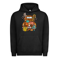 Pigment Black farm truck,fall Urban Hoodie - JahusDesignShop