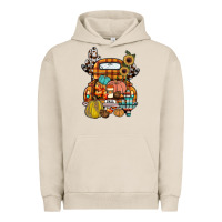 Pigment French Oak farm truck,fall Urban Hoodie - JahusDesignShop