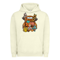 Pigment Pistachio farm truck,fall Urban Hoodie - JahusDesignShop
