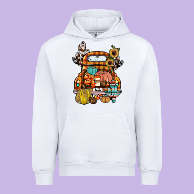 Farm Truck,fall Urban Hoodie Designed By Jahusdesignshop