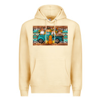 Pina Colada fall gnomes truck sippy cup Premium Hoodie - Artiststas