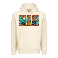 Sandshell fall gnomes truck sippy cup Premium Hoodie - Artiststas