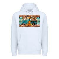 White fall gnomes truck sippy cup Premium Hoodie - Artiststas
